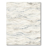 Flowing Wave Beige Area Rug