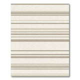 Beige and Neutral Neutral Beige Striped Area Rug