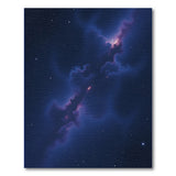 Cosmic Nebula Abstract Area Rug