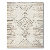 Beige Heritage Tribal Geometric Beige and Neutral Area Rug