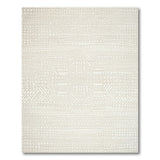 Beige and Neutral Ivory Geometric Heritage Tribal Rug