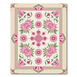 Traditional Persian Pink Elegant Pink Floral Persian Area Rug