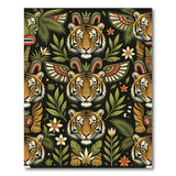 Tribal Tiger Jungle Majesty Rug