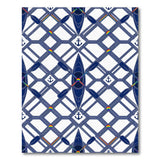 Kayak Lattice Rainbow Area Rug
