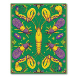 Golden Crawfish Heritage Area Rug