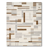Geometric Modern Geometric Beige Neutral Area Rug