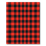 Classic Red Black Buffalo Plaid Red Area Rug