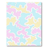 Playful Pastel Camo Area Rug