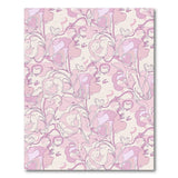 Whimsical Pink Elephant Floral Area Rug
