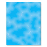 Blue and Teal Abstract Area Fluid Blue Waves Abstract Area Rug