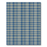 Navy Blue Plaid Blue and Teal Area Rug