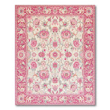 Pink Floral Persian No. 2 Area Rug