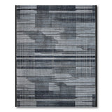 Grey Geometric Modern Grey Geometric Area Rug