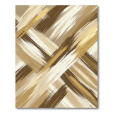 Beige Brushstroke Abstract Area Rug