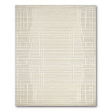 Geometric Modern Grid Beige Geometric Grid Area Rug