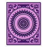 Royal Purple Mandala Persian Rug