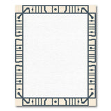 Geometric Frame Border Area Rug
