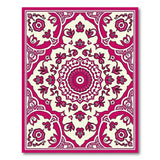 Vibrant Pink Traditional Persian Area Rug