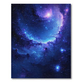 Cosmic Nebula Swirl Area Rug
