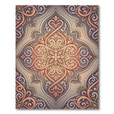 Purple Purple Traditional Persian Area Rug