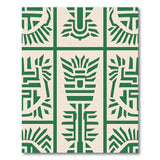 Green Heritage Tribal Area Rug