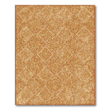 Orange Distressed Vintage Orange Area Rug