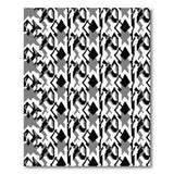 Geometric Modern Monochrome Geometric Modern Area Rug