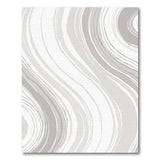 Grey Swirl Abstract Area Rug