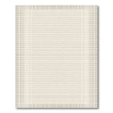 Neutral Grid Beige Area Rug