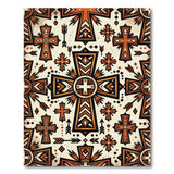 Southwestern Tribal Cross Area Rug