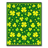 Lucky Shamrock Clover Area Rug