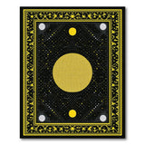 Yellow Celestial Sun Persian Area Rug
