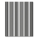 Bold Black White Vertical Stripe No. 38 Area Rug