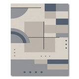 Geometric Modern Beige and Neutral Modern Beige Geometric Area Rug