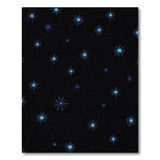 Blue Constellation Starfield Area Rug