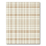 Beige and Neutral Cream Tan Plaid Area Rug