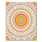 Radiant Sun Mandala Area Rug
