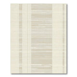 Geometric Modern Textured Beige Vertical Stripe Area Rug