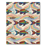 Rainbow Fish Area Rug