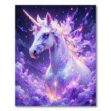 Magical Sparkling Unicorn Area Rug