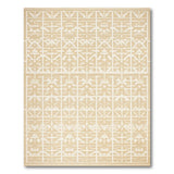 Beige Geometric Heritage Tribal No. 7 Area Rug