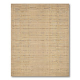 Beige Dot Grid Woven Area Rug