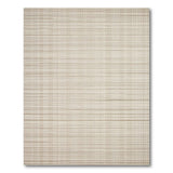 Beige Neutral Woven Grid Area Rug