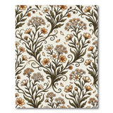 Whimsical Wildflower Floral Area Rug