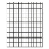 Modern Black White Grid Black and White Area Rug
