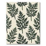 Green Foliage Leaf Area Rug