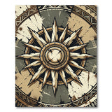 Tribal Sunburst Heritage Area Rug