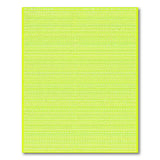 Lime Green Bubble Geometric Area Rug