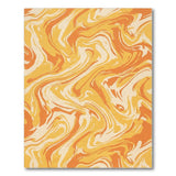 Yellow Swirl Yellow Swirl Abstract Area Rug