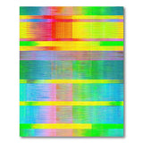 Vibrant Multi-Color Geometric Geometric Modern Area Rug